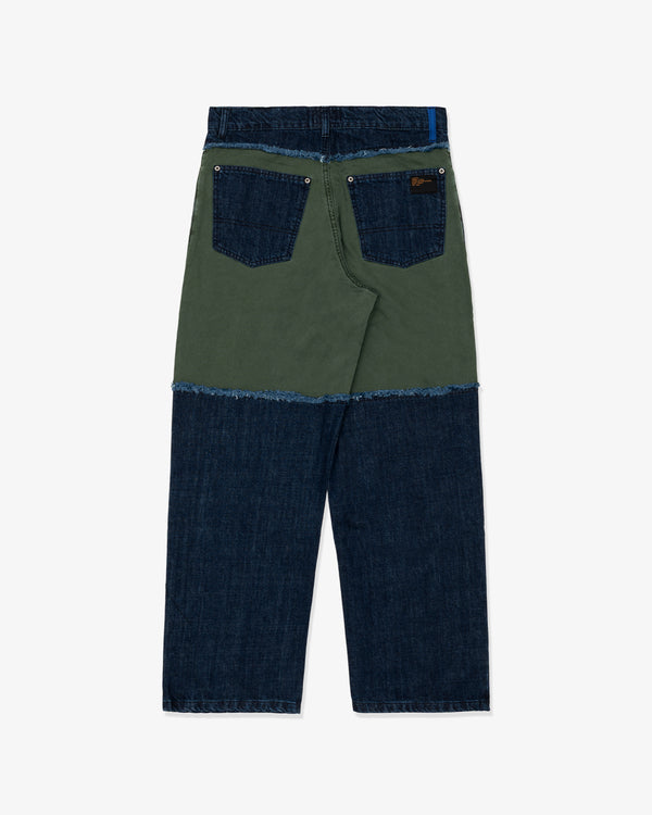 RASSVET - Men Surplus Denim Pants - (Green)