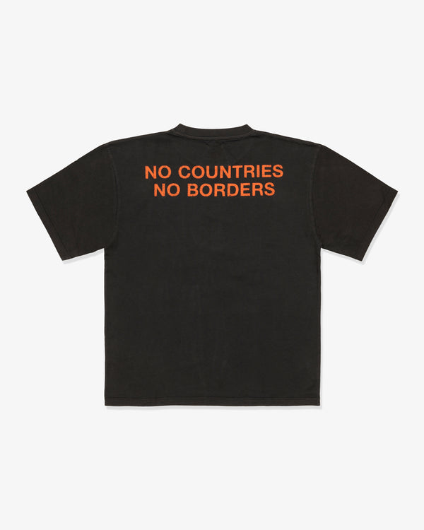 RASSVET - Men Borders Tee Shirt - (Black)
