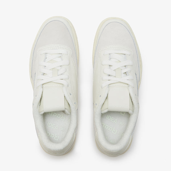 IDEA - X Reebok Club C 85 "They Go In The Dark" - (Cream/White)