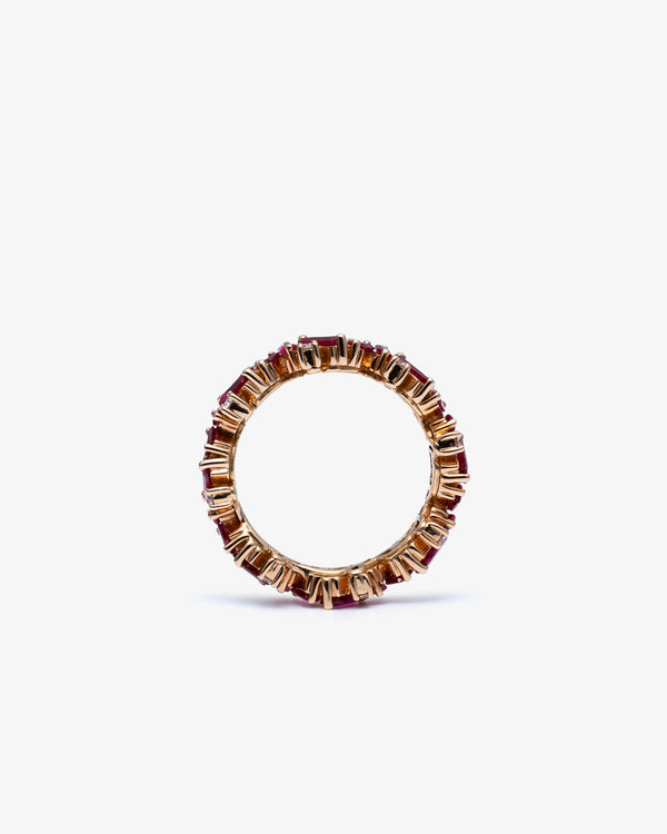SUZANNE KALAN - Rose Gold Ruby Bliss Ring - (Rose Gold)