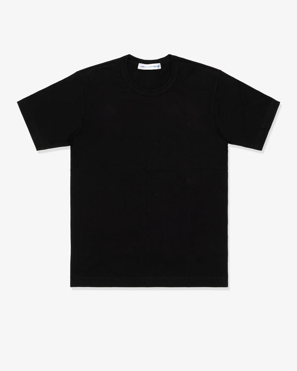 CDG Shirt Forever - Cotton Jersey Plain T004 - (Black)