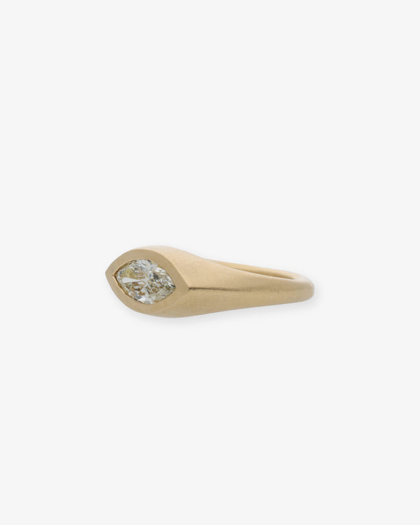 SEB BROWN - Ufo Ring Ooak - (18Yg)
