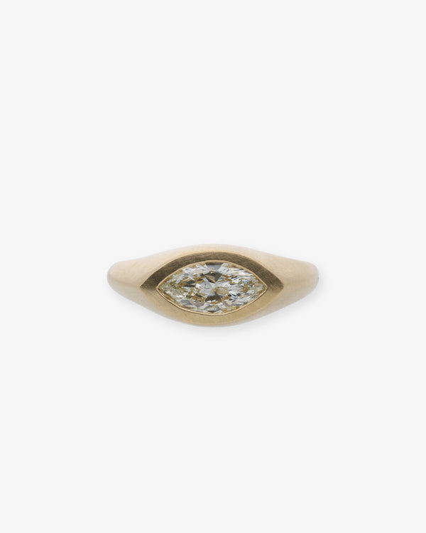 SEB BROWN - Ufo Ring Ooak - (18Yg)