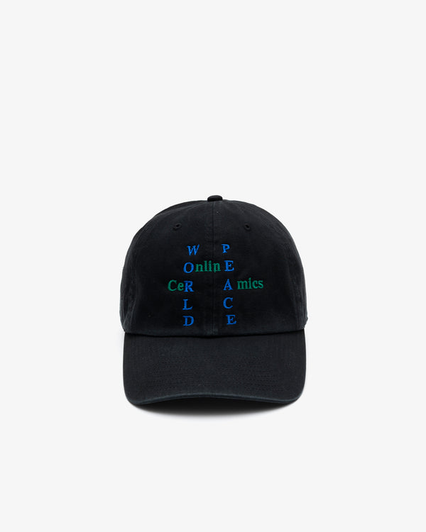 ONLINE CERAMICS - World Peace Hat - (Black)