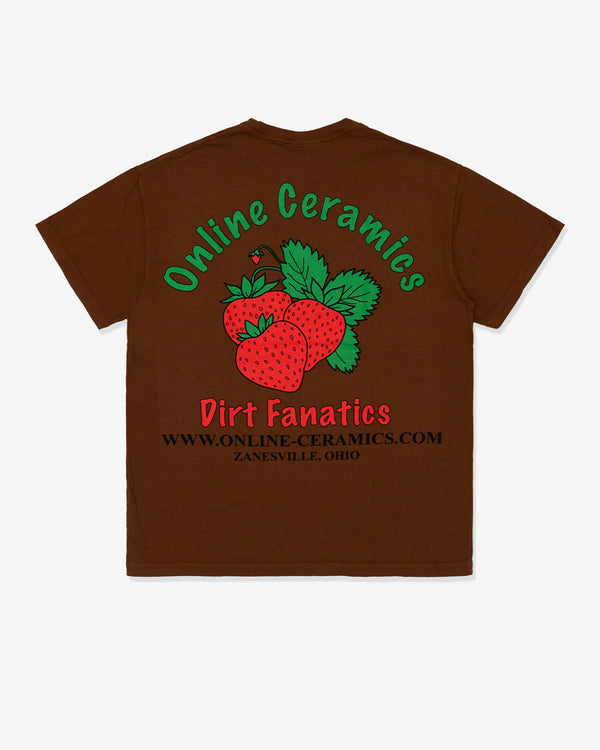 ONLINE CERAMICS - Eat Vegetables Ss Tee - (Dirt Green)