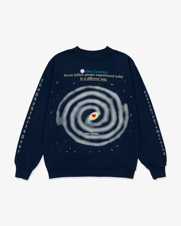 ONLINE CERAMICS - Every Single Morning Crew - (Light Navy)