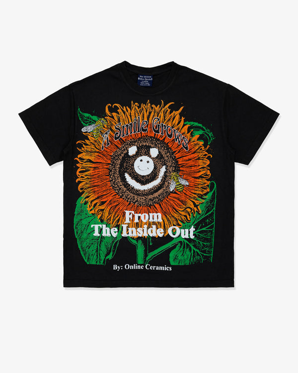 ONLINE CERAMICS - From The Inside Out Ss Tee - (Off Black)