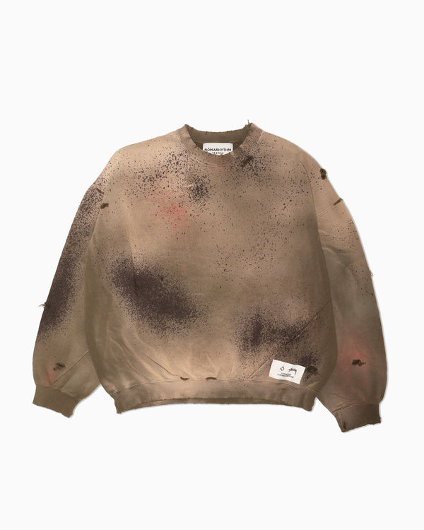 NOMARHYTHM TEXTILE x STUSSY - Sweatshirt - (Olive)