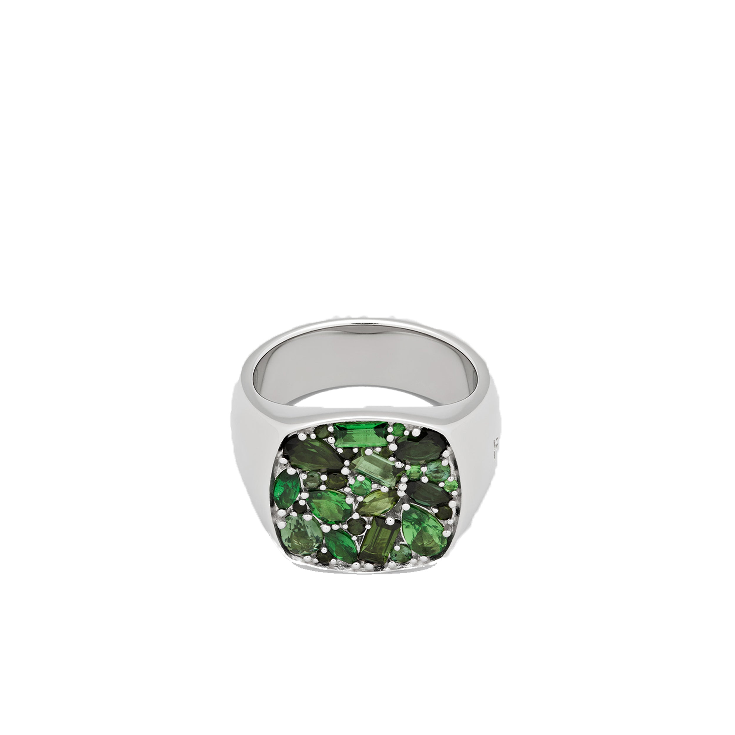 TOM WOOD: Kaleidoscope Ring Shinrin (Silver) | DSMG E-SHOP