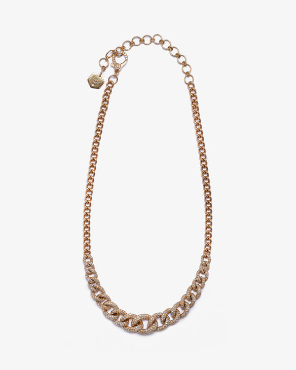 SHAY JEWELRY - 18Ky Adjustable Gradual Pave D - (Gd)
