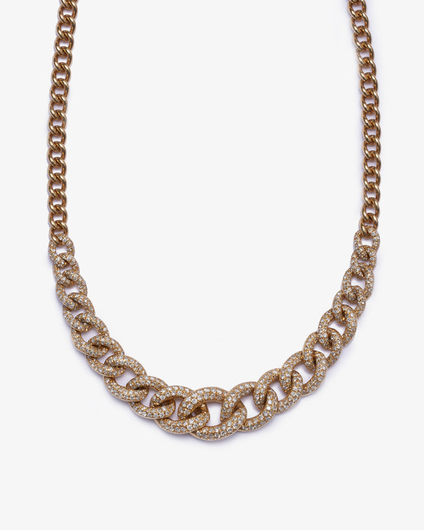 SHAY JEWELRY - 18Ky Adjustable Gradual Pave D - (Gd)