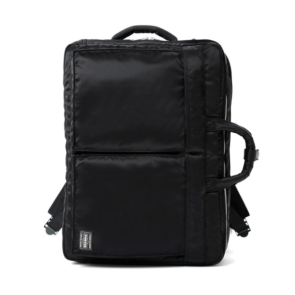 PORTER - Tanker 3Way Document Bag W Zip - (Black)