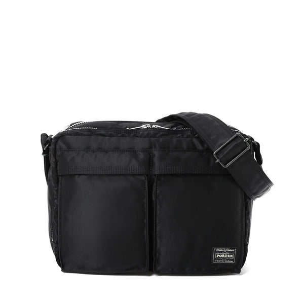 PORTER - Tanker Sling Bag W Zip(L) - (Black)