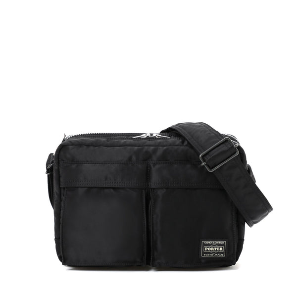 PORTER - Tanker Sling Bag W Zip - (Black)