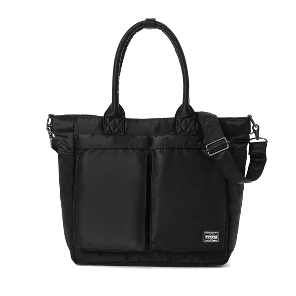 PORTER - Tanker Tote Bag(L) - (Black)