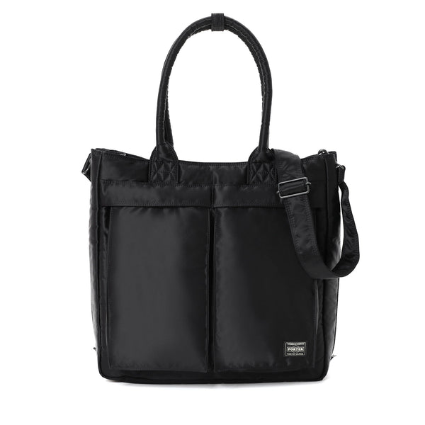PORTER - Tanker Carrying Tote Bag - (Black)
