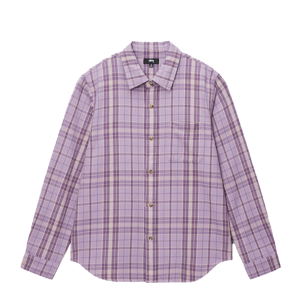 STUSSY - Stones Plaid Shirt - (Lavender)