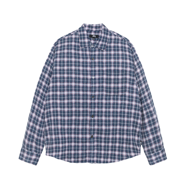 STUSSY - Matthew Plaid Shirt - (Navy)