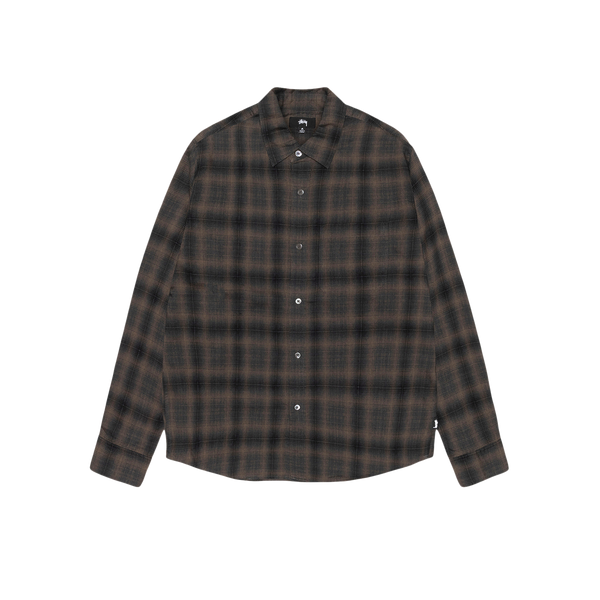 STUSSY - Matthew Plaid Shirt Sd - (Brow)