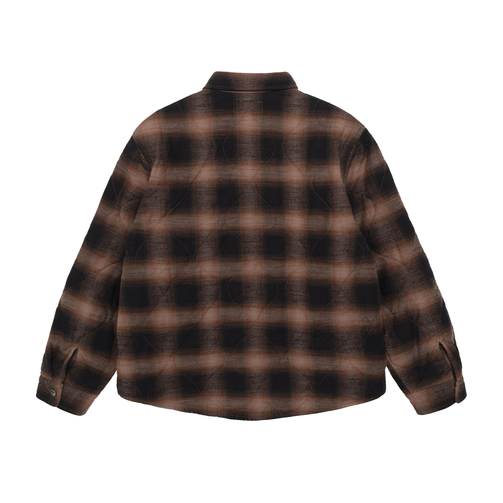 トップス stussy QUILTED PLAID SHIRT JACKET s さらに100円引き◇STUSSY◇QUILTED PLAID SHIRT JACKET (STUSSY