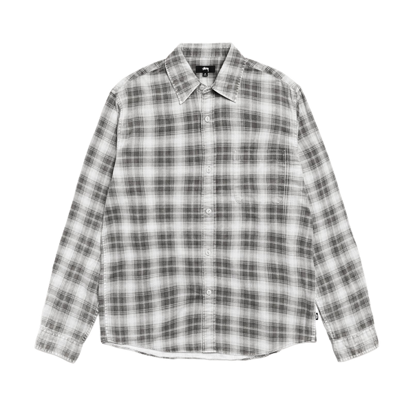 STUSSY - Dax Plaid Shirt - (Grey)