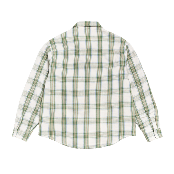 STUSSY - Lau Plaid Shirt Jacket - (Offwhite)