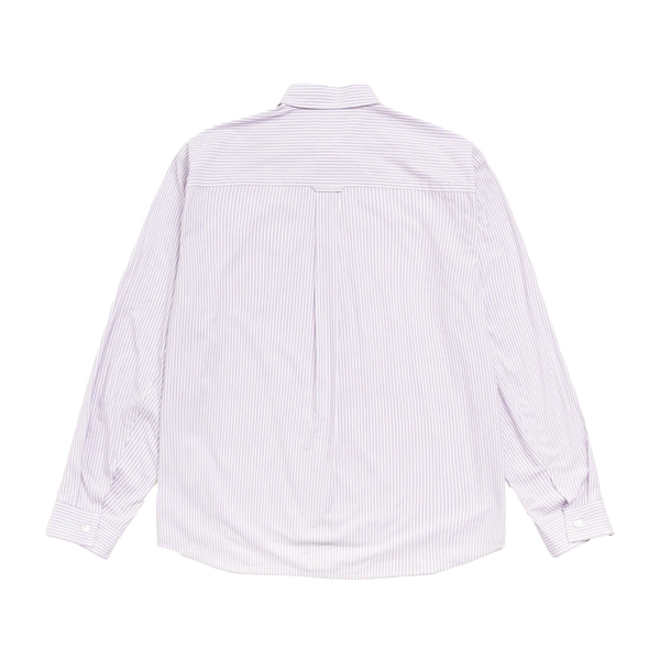 STUSSY - Standard Ls Shirt - (Purple Stripe)