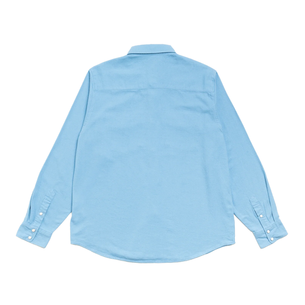 STUSSY - Cotton Silk Western Shirt - (Blue)