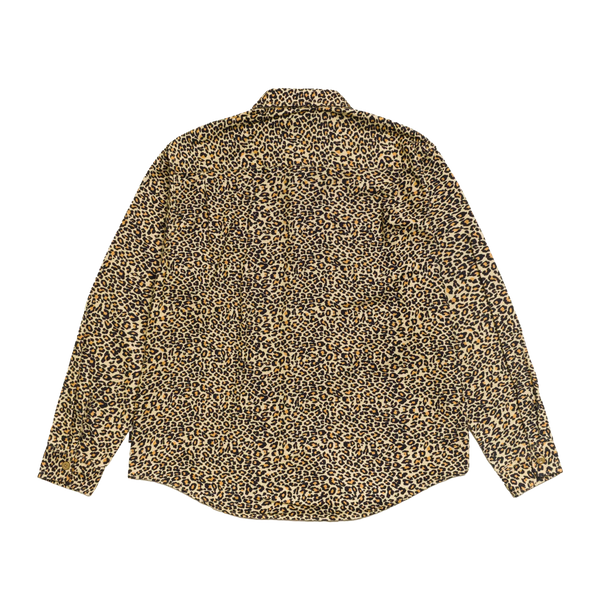 STUSSY - Animal Print Flannel Shirt - (Leopard)