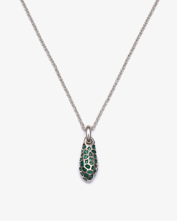 PARTS OF FOUR - Plate Necklace - (Silver)