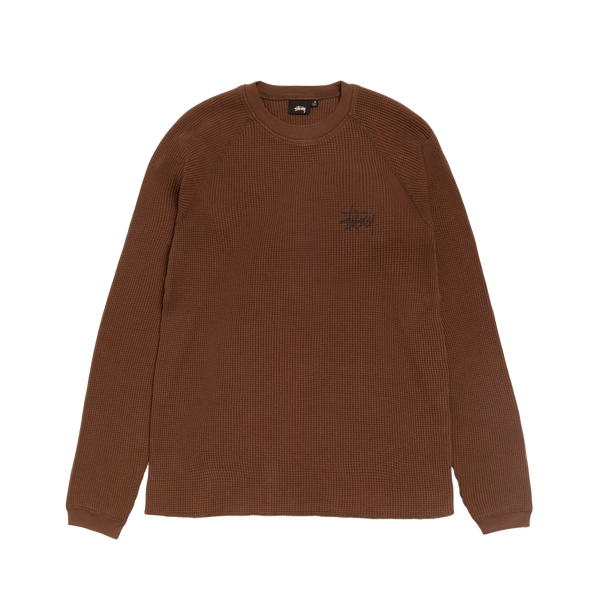 STUSSY - Raglan Thermal Basic Stock - (Brown)