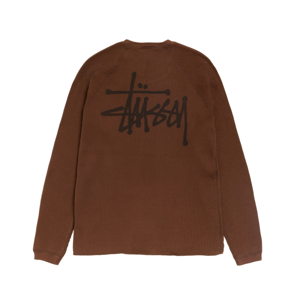 STUSSY - Raglan Thermal Basic Stock - (Brown)