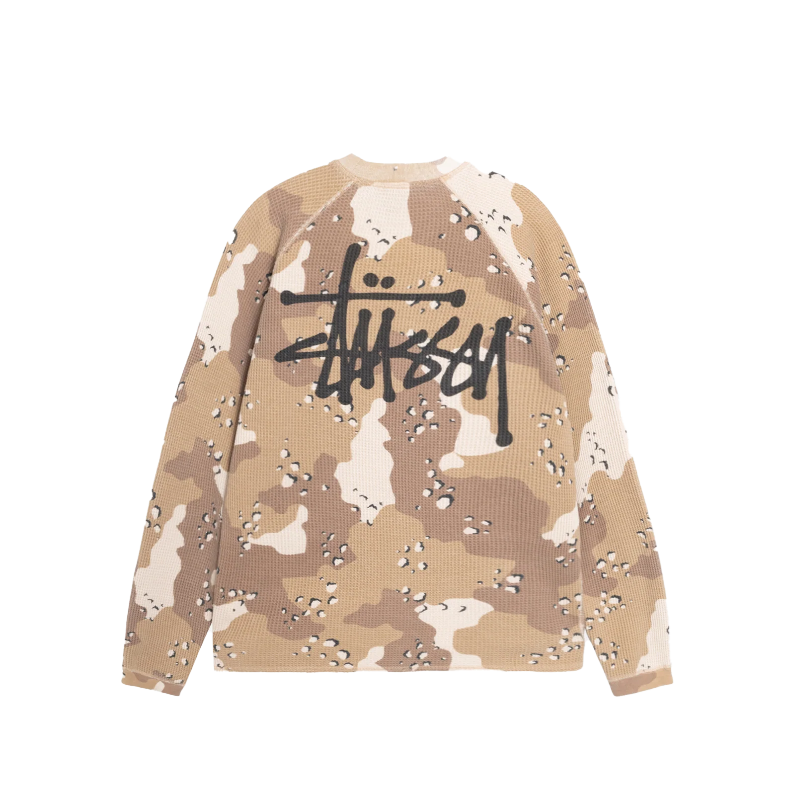 STUSSY: Raglan Thermal Basic Stock (D Camo) | DSMG E-SHOP