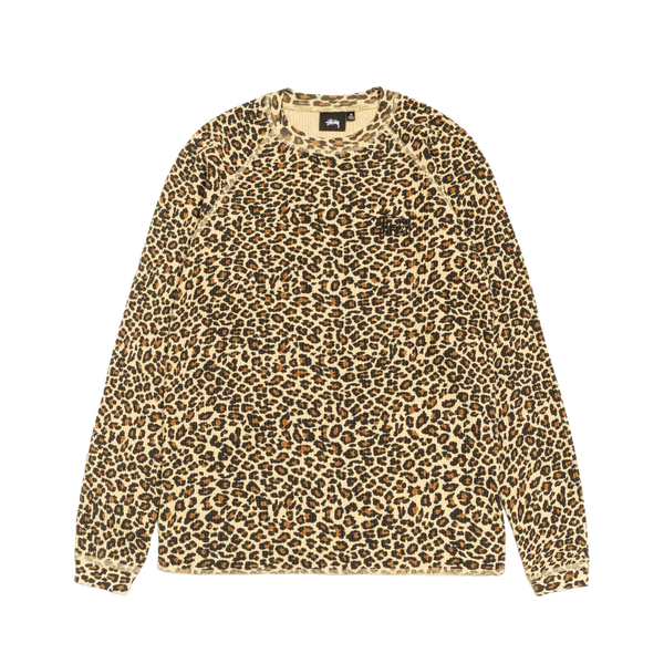 STUSSY - Raglan Thermal Basic Stock - (Leop)