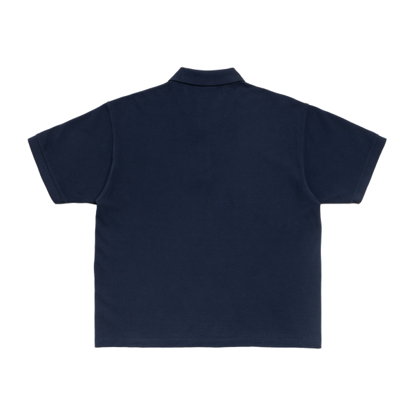 STUSSY - Classic Pique Polo - (Navy)
