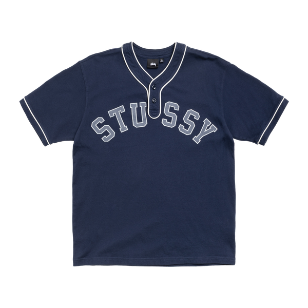 STUSSY - Arch Baseball Jersey - (Navy)