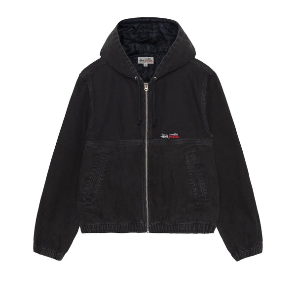 STUSSY - Work Jacket Insulated Canvas - (Blac)