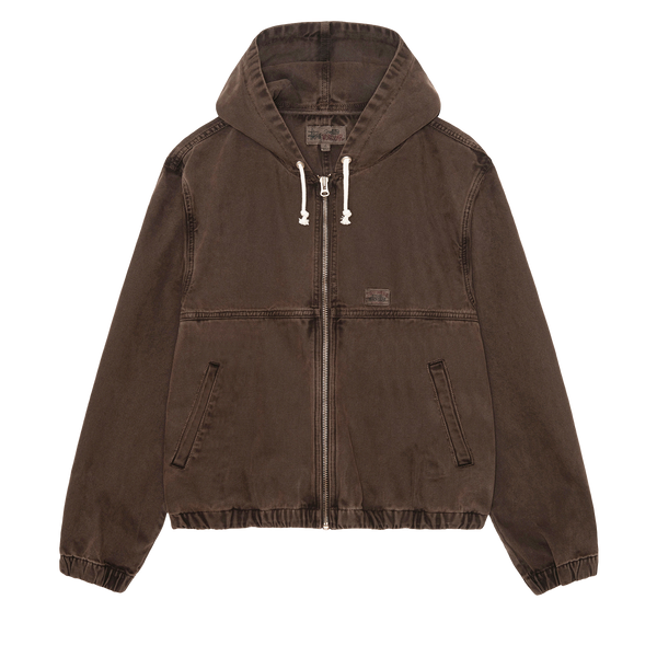 STUSSY - Work Jacket Unlined Canvas - (Brown)