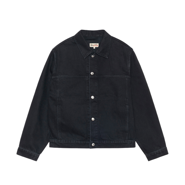 STUSSY - Trucker Denim - (Black)