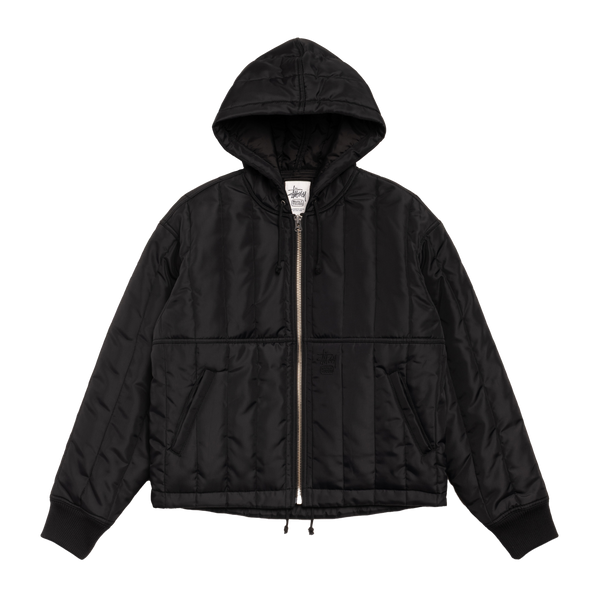 STUSSY - Work Jacket Quilted Nylon - (Blac)