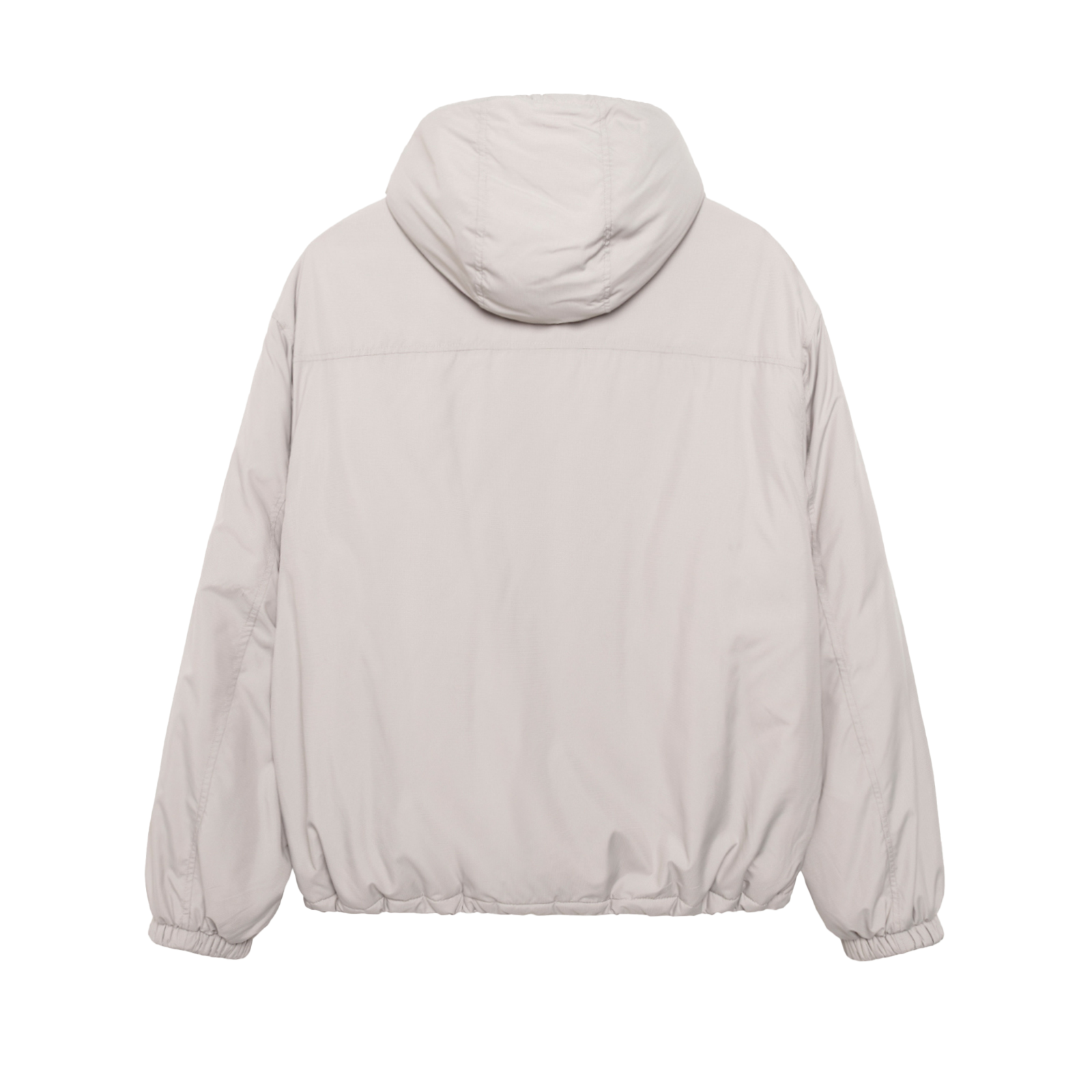 STUSSY: Insulated Hooded Jacket (Grey) | DSMG E-SHOP STUSSY: Insulated Hooded Jacket (Grey) | DSMG E-SHOP