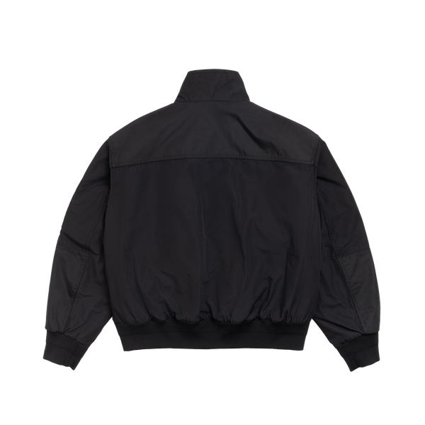 STUSSY - Mock Neck Flight Bomber - (Blac)