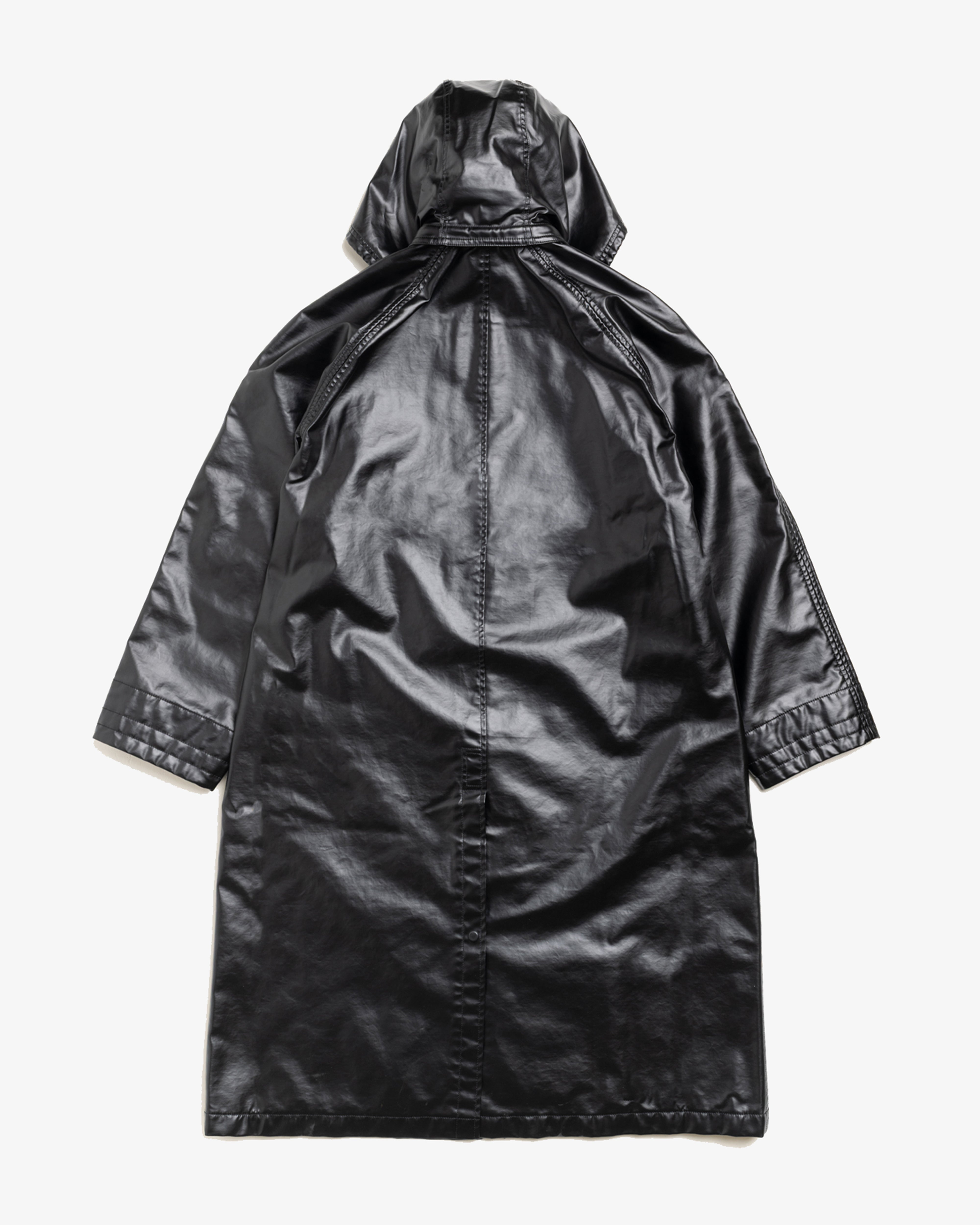 STUSSY: Coated Field Coat (Black) | DSMG E-SHOP