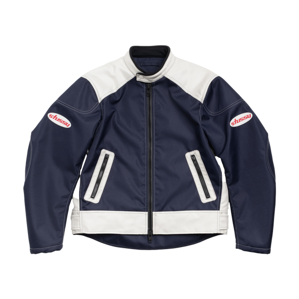 STUSSY - Moto Jacket - (Navy)