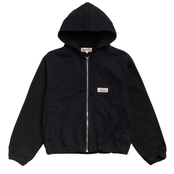 STUSSY - Work Jacket Unlined Canvas - (Blac)