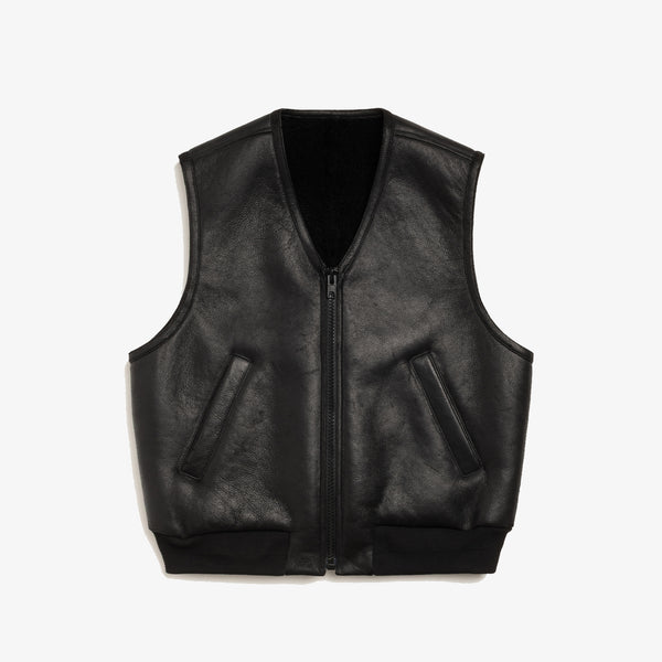 STUSSY - Shearling Vest - (Black)