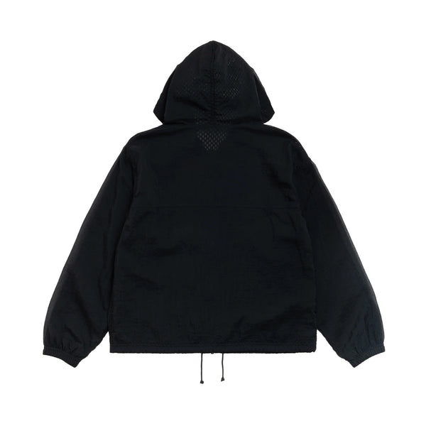 STUSSY - Layered Mesh Hooded Jacket - (Black)