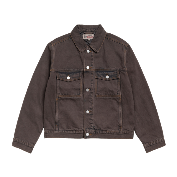 STUSSY - Lined Trucker Resin Denim - (Resb)