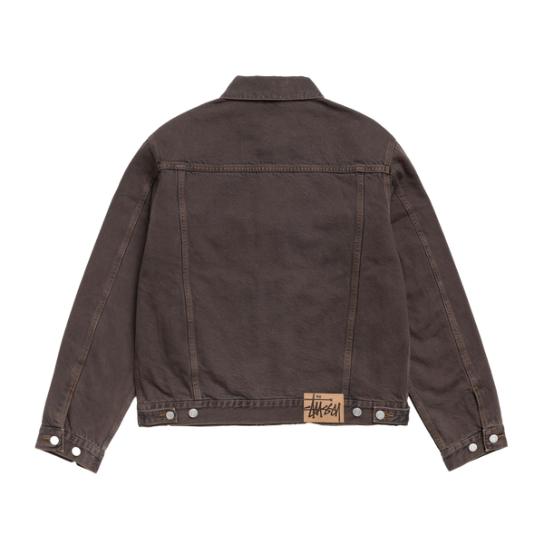 STUSSY - Lined Trucker Resin Denim - (Resb)