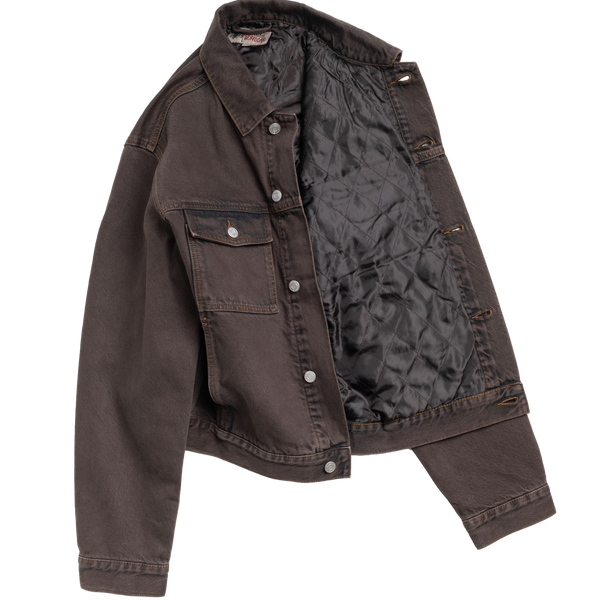 STUSSY - Lined Trucker Resin Denim - (Resb)